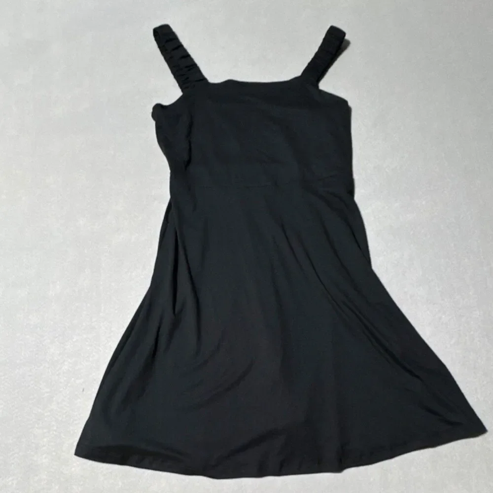 SO Women's Black Knit Tank Dress Sleeveless Strap Pullover Size M